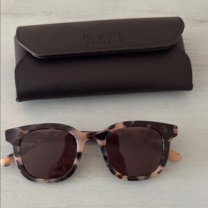 Freyr’s Tortoise Shell Sunglasses with Case